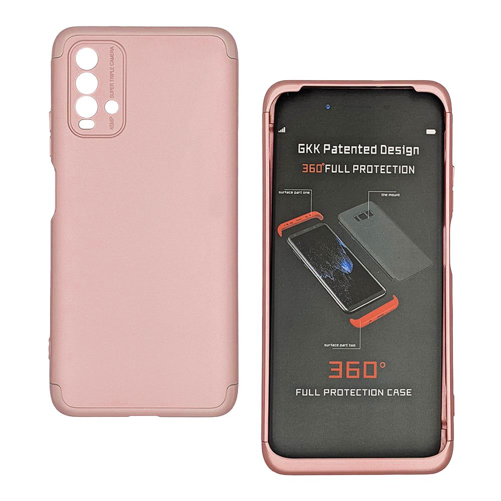 GKK 360 Full Body Protection Xiaomi Redmi 9T Ροζ Χρυσό