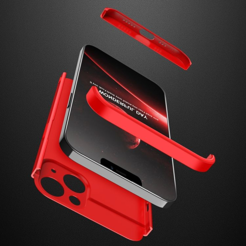 GKK 360 Full Body Protection Apple iPhone 13 Κόκκινο
