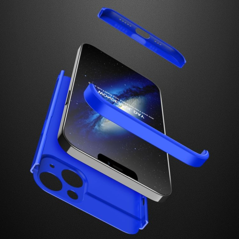 GKK 360 Full Body Protection Apple iPhone 13 Μπλε