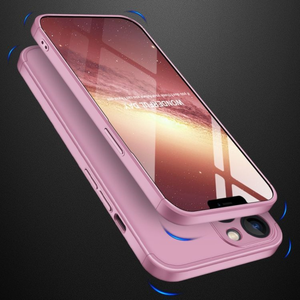 GKK 360 Full Body Protection Apple iPhone 13 Mini Ροζ Χρυσό