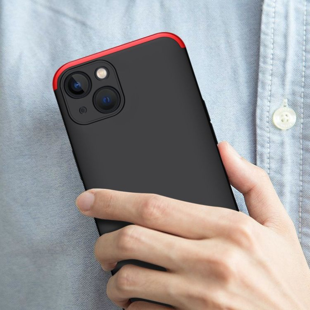 GKK 360 Full Body Protection Apple iPhone 13 Mini Μαύρο/Κόκκινο