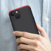GKK 360 Full Body Protection Apple iPhone 13 Mini Μαύρο/Κόκκινο