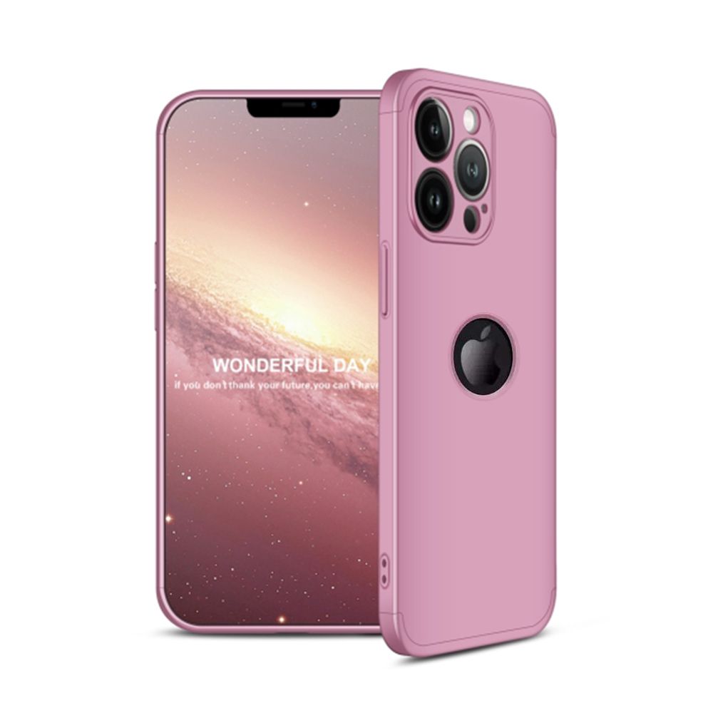 GKK 360 Full Body Protection Apple iPhone 13 Pro Ροζ Χρυσό