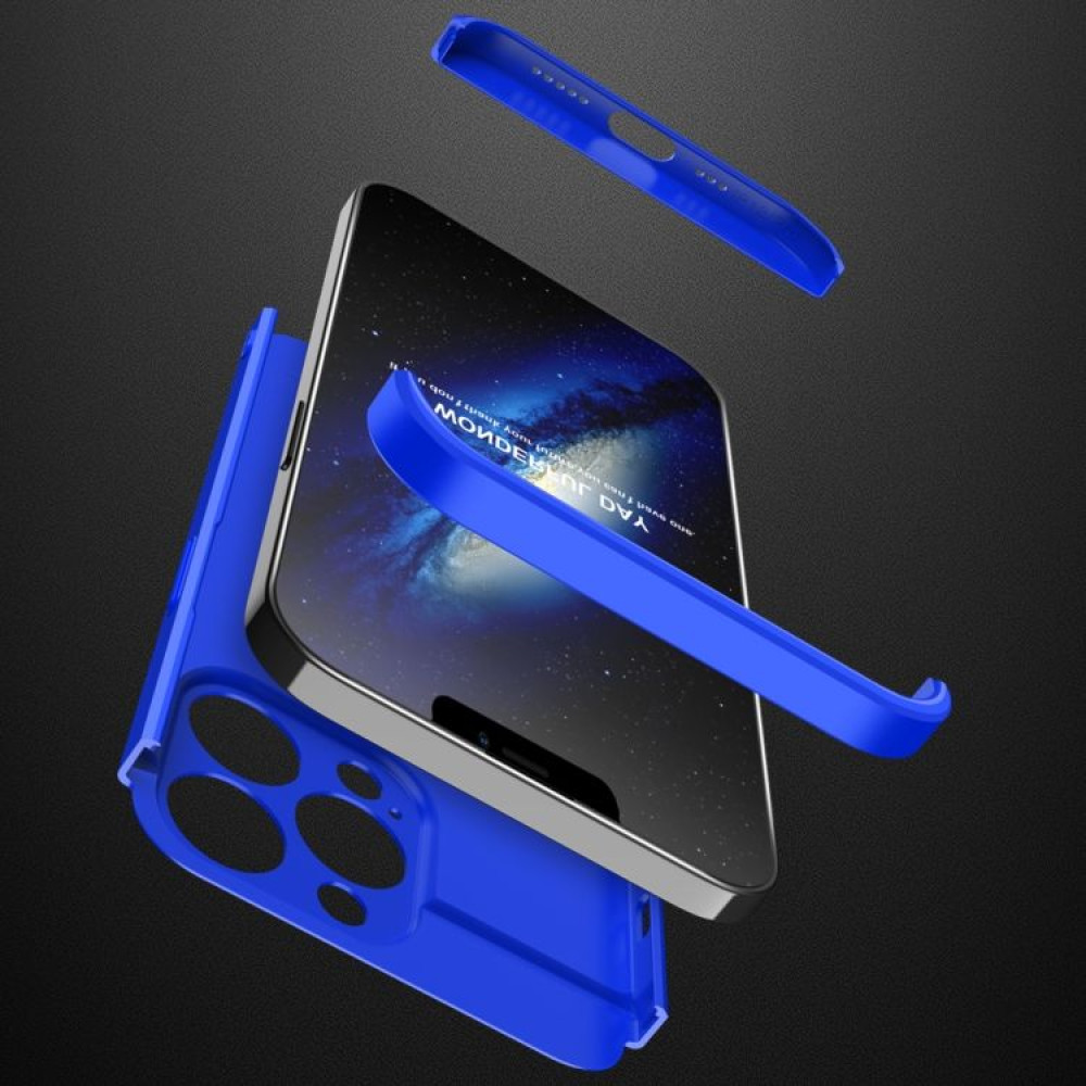 GKK 360 Full Body Protection Apple iPhone 13 Pro Μπλε