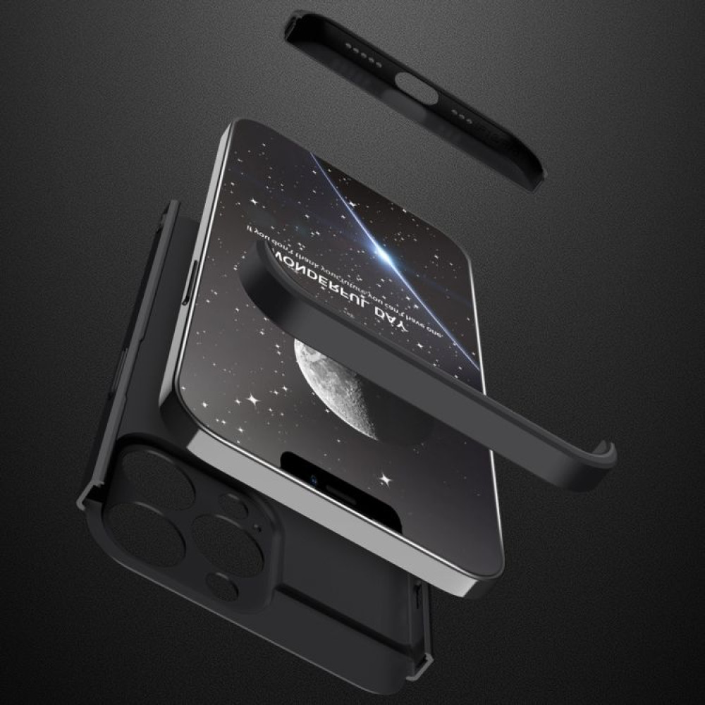 GKK 360 Full Body Protection Apple iPhone 13 Pro Max Μαύρο
