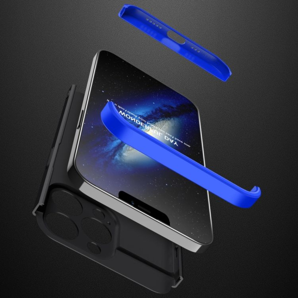 GKK 360 Full Body Protection Apple iPhone 13 Pro Max Μαύρο/Μπλε