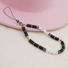 Βραχιόλι Λουράκι Κινητού  Phone Strap Jewelry 24cm Black Love