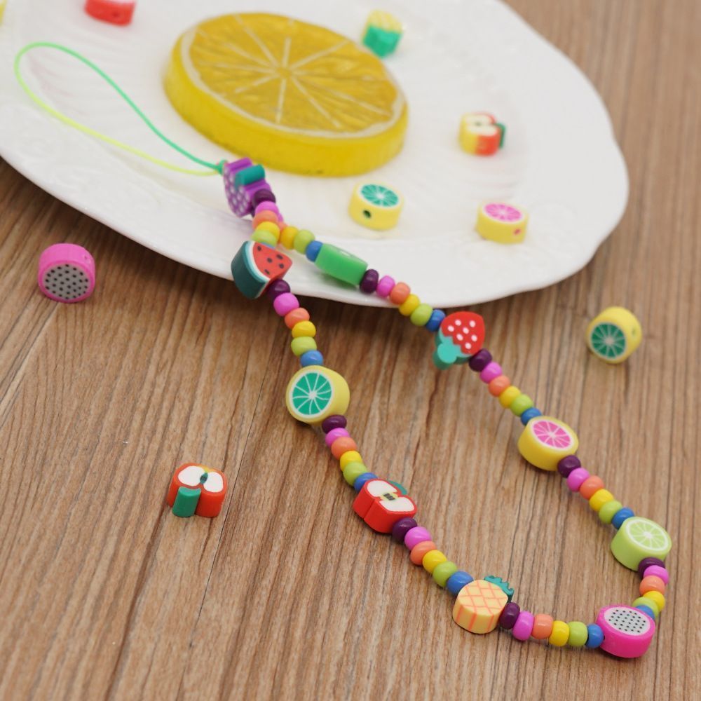 Βραχιόλι Λουράκι Κινητού  Phone Strap Jewelry 24cm Colorful Fruit