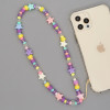 Βραχιόλι Λουράκι Κινητού Phone Strap Jewelry 44cm Colorful Pearl Star