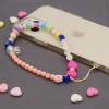 Βραχιόλι Λουράκι Κινητού  Phone Strap Jewelry 24cm Colorful Rabbit