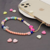 Βραχιόλι Λουράκι Κινητού  Phone Strap Jewelry 24cm Colorful Rabbit