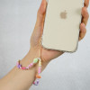 Βραχιόλι Λουράκι Κινητού  Phone Strap Jewelry 24cm Colorful Shell