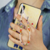 Βραχιόλι Λουράκι Κινητού  Phone Strap Jewelry 24cm Crystal Love
