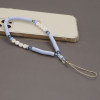 Βραχιόλι Λουράκι Κινητού  Phone Strap Jewelry 24cm Purple Love