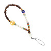 Βραχιόλι Λουράκι Κινητού  Phone Strap Jewelry 24cm Wooden Peace