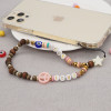 Βραχιόλι Λουράκι Κινητού  Phone Strap Jewelry 24cm Wooden Peace