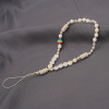 Βραχιόλι Λουράκι Κινητού  Phone Strap Jewelry 24cm Pearl Love