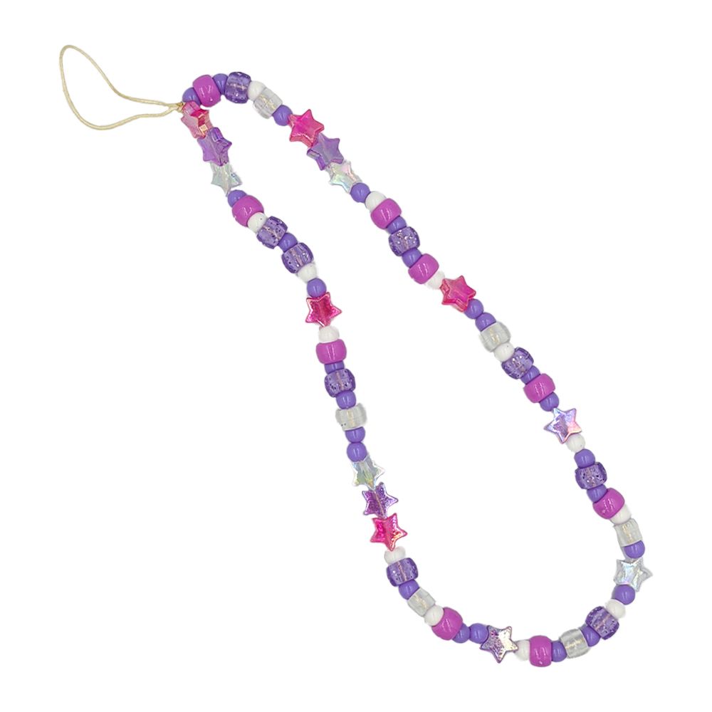 Βραχιόλι Λουράκι Κινητού Phone Strap Jewelry 44cm Colorful Star