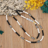 Κολιέ Λουράκι Κινητού Phone Strap Jewelry 80cm Black Love