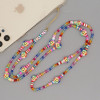 Κολιέ Λουράκι Κινητού Phone Strap Jewelry 80cm Colorful Smile