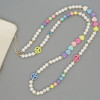 Κολιέ Λουράκι Κινητού Phone Strap Jewelry 80cm Colorful Peace
