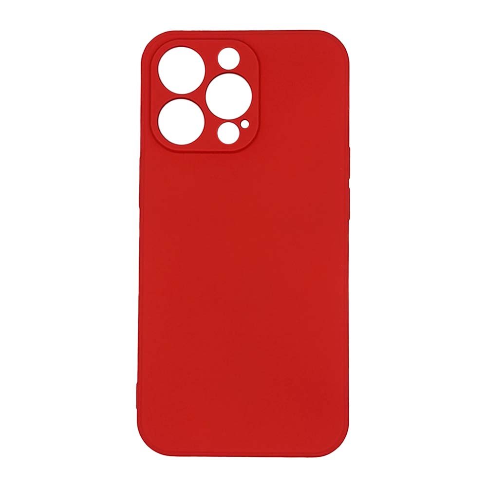 Θήκη Σιλικόνης My Colors Sonique Apple iPhone 13 Pro Max Κόκκινο