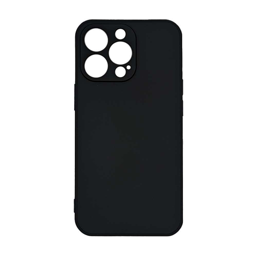 Θήκη Σιλικόνης My Colors Sonique Apple iPhone 13 Pro Max Μαύρο