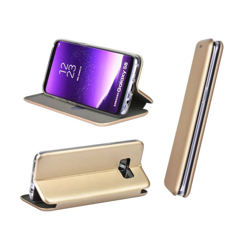 Elegance Book Samsung Galaxy S22 Χρυσό
