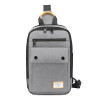 Tσάντα Crossbody αδιάβροχη Golden Wolf GXB-00110 Γκρι