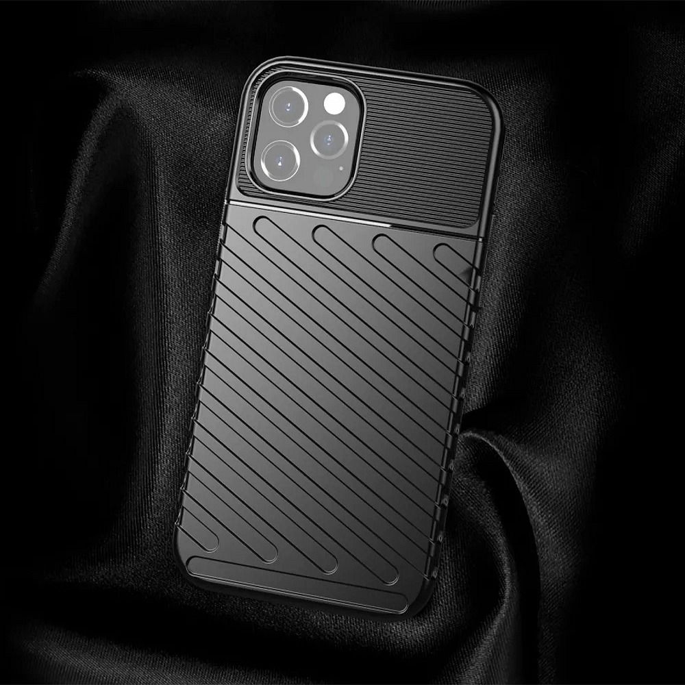 Θήκη Κινητού Thunder Case Flexible Tough Rugged Samsung Galaxy A53 5G Μαύρο