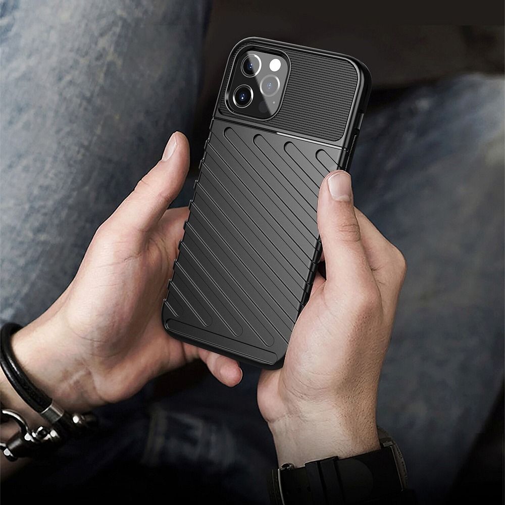 Θήκη Κινητού Thunder Case Flexible Tough Rugged Samsung Galaxy A53 5G Μαύρο