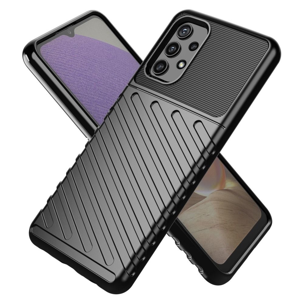 Θήκη Κινητού Thunder Case Flexible Tough Rugged Samsung Galaxy A33 5G Μαύρο