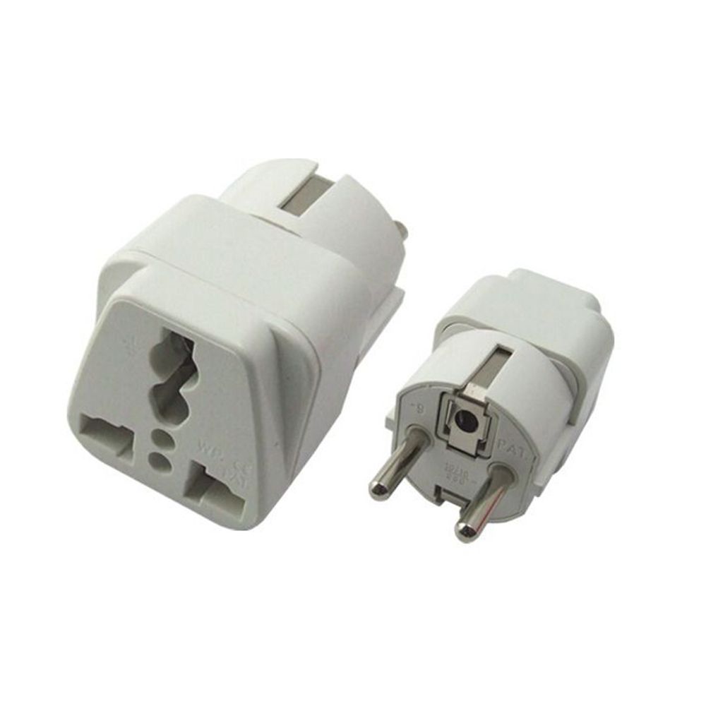 Μετατροπέας Πρίζας Universal UK/US σε EU 10A 250V Λευκό