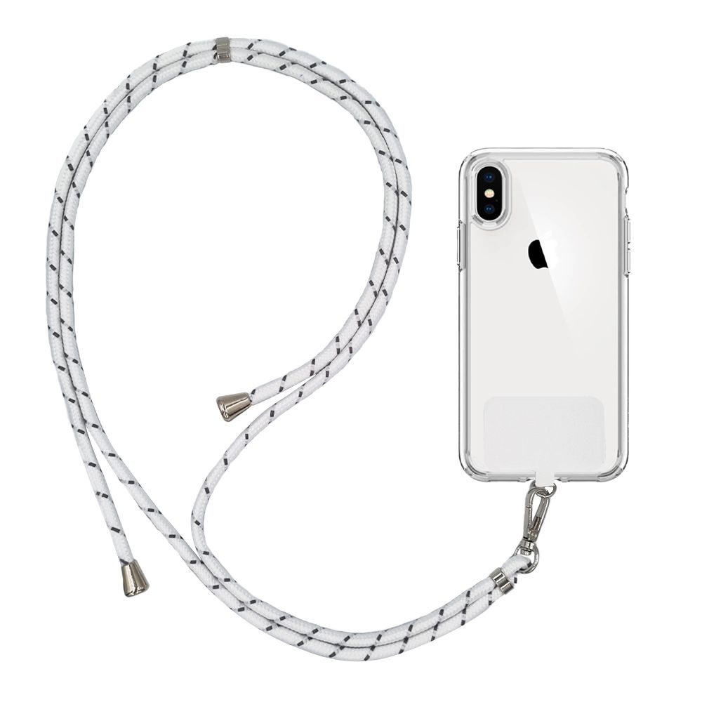 Κορδόνι Λαιμού Sonique Lanyard για Κινητά Rainbow Λευκό