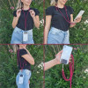 Κορδόνι Λαιμού Sonique Lanyard για Κινητά Μπορντό