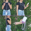 Κορδόνι Λαιμού Sonique Lanyard για Κινητά Rainbow Μωβ