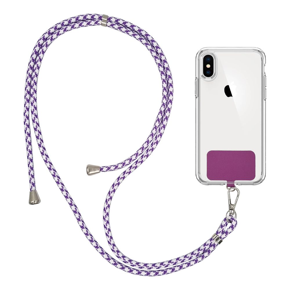 Κορδόνι Λαιμού Sonique Lanyard για Κινητά Rainbow Μωβ