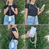 Κορδόνι Λαιμού Sonique Lanyard για Κινητά Rainbow Κίτρινο