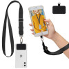 Strap Λαιμού Sonique Lanyard για Κινητά Μαύρο