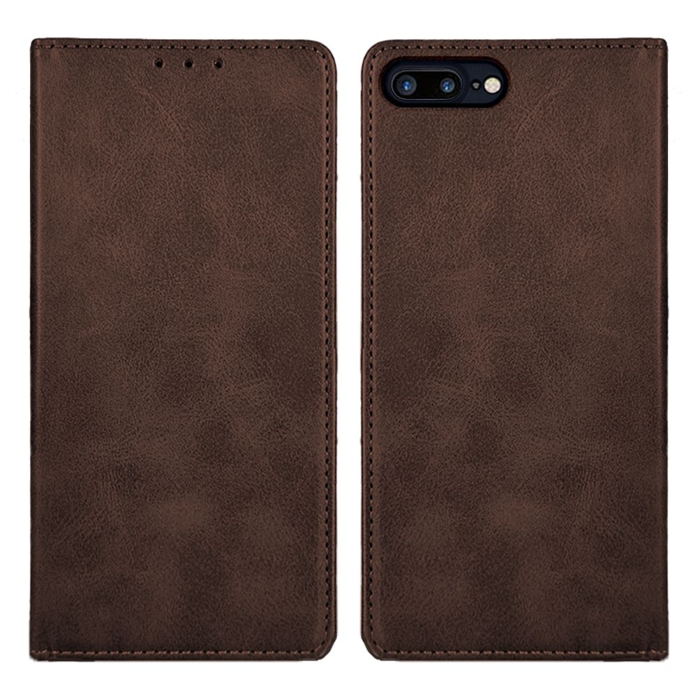 Θήκη Πορτοφόλι Vintage Magnet Wallet Sonique Apple iPhone 7 Plus / iPhone 8 Plus Καφέ