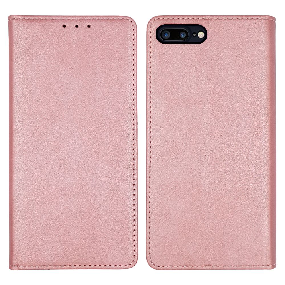 Θήκη Πορτοφόλι Vintage Magnet Wallet Sonique Apple iPhone 7 Plus / iPhone 8 Plus Ροζ Χρυσό