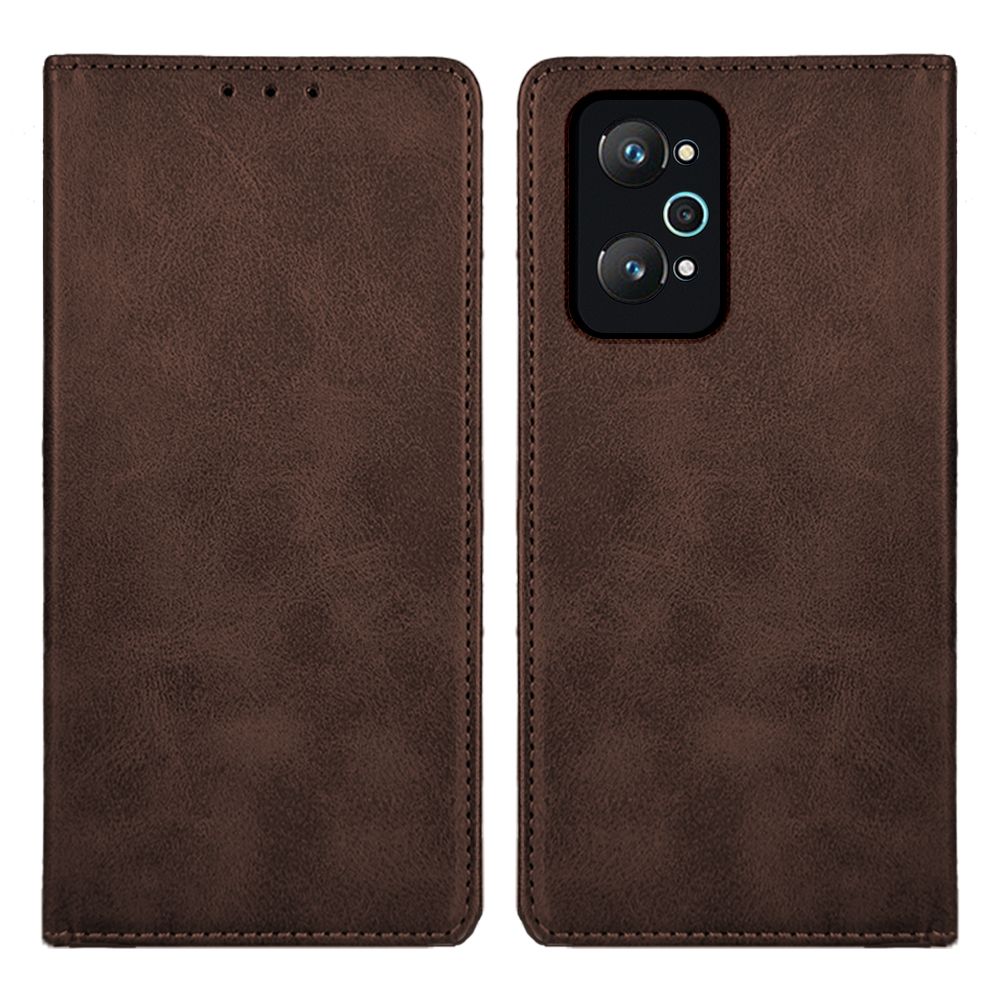 Θήκη Πορτοφόλι Vintage Magnet Wallet Sonique Realme GT Neo 2 5G / Realme GT 2 5G / Realme GT Neo 3T 5G Καφέ