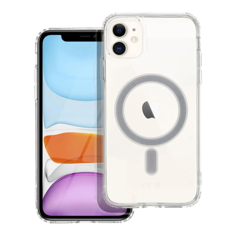 Θήκη Σιλικόνης Magsafe Apple iPhone 11 Διάφανο