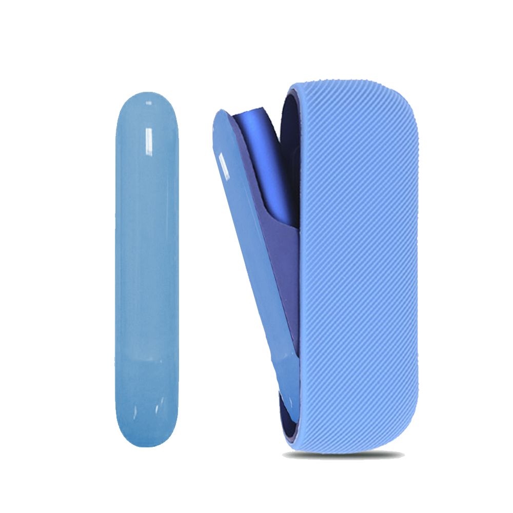 Θήκη Σιλικόνης Grip για Iqos 3.0/ Iqos 3.0 DUO Μπλέ