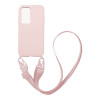 Θήκη Σιλικόνης με Strap CarryHang Sonique Xiaomi Redmi Note 11 Pro 4G/5G / Redmi Note 12 Pro 4G Ροζ