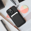 Θήκη Σιλικόνης Sonique Card Case Apple iPhone 11 Μαύρο