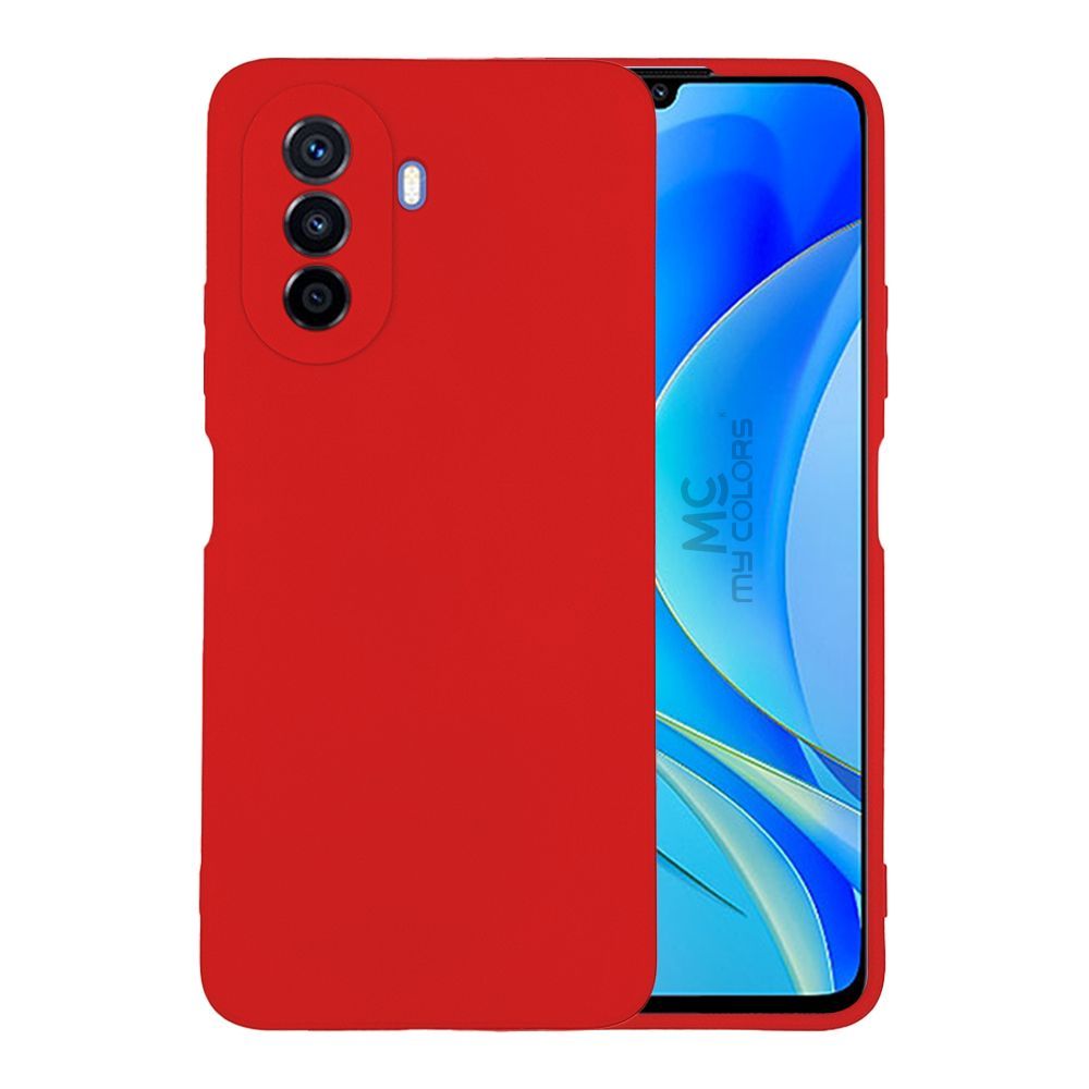 Θήκη Σιλικόνης My Colors Sonique Huawei Nova Y70 Κόκκινο