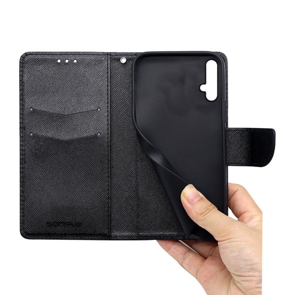 Θήκη Πορτοφόλι Sonique Trend Wallet Honor 20 / Nova 5T Μαύρο