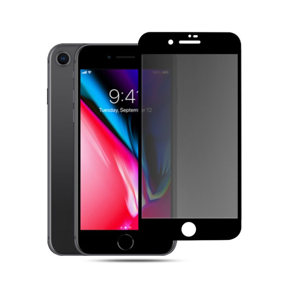 Mocolo Full Glue Privacy Tempered Glass Apple iPhone 7 / iPhone 8 / iPhone SE 2020 / iPhone SE 2022 Μαύρο