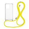 Θήκη Σιλικόνης με Κορδόνι Sonique Armor Clear Realme C31 Κίτρινο